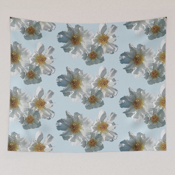 Item preview, Three White Peonies designed and sold by Susan Savad.