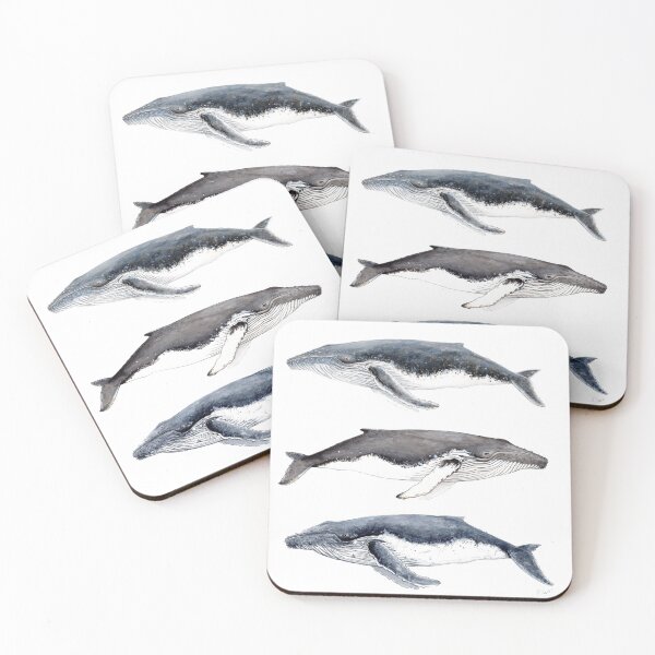 Item preview, Humpback whales (Megaptera novaeangliae)  designed and sold by chloeyzoard.