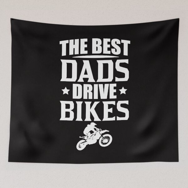 Item preview, The Best Dads Drive Ride Bikes Motocross Fathers Day Shirt designed and sold by shoutoutshirtco.
