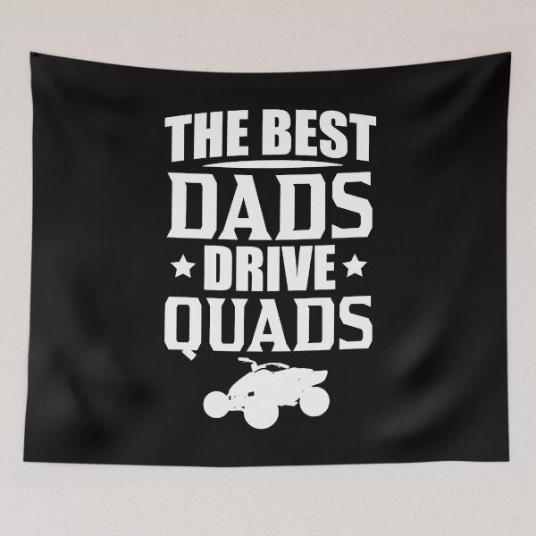 Item preview, The Best Dads Drive Quads ATVs Fathers Day 4 Wheeler Shirt designed and sold by shoutoutshirtco.