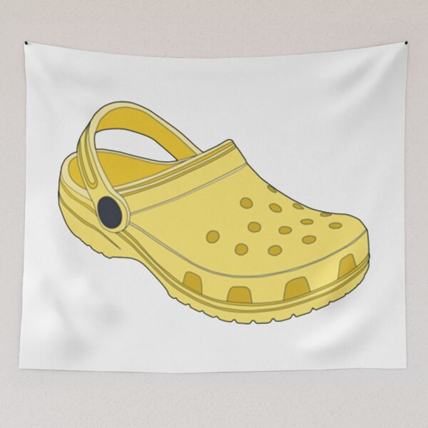 Item preview, Yellow Crocs designed and sold by Leila Sayan.