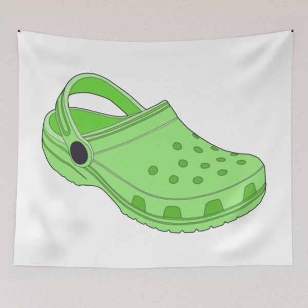 Item preview, Green Crocs designed and sold by Leila Sayan.