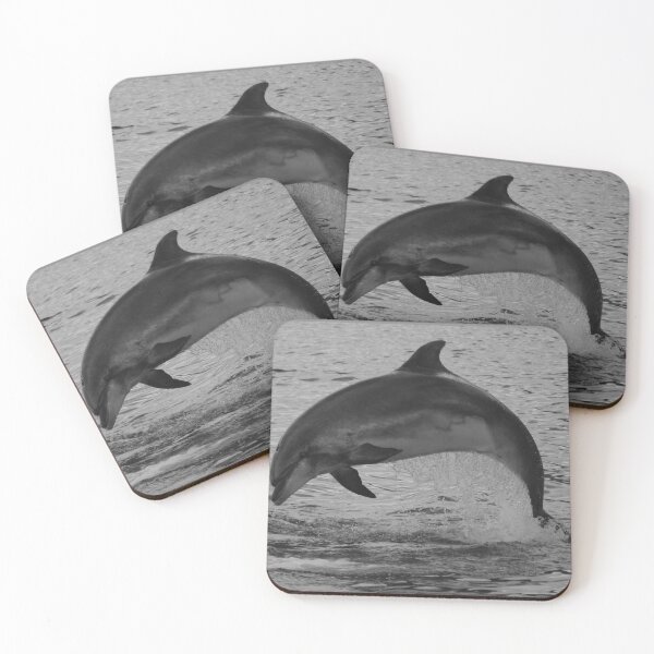 Item preview, Bottlenose dolphin black and white - Tursiops truncatus designed and sold by Chloé Yzoard.