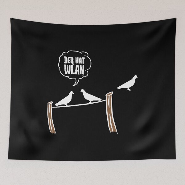 Item preview, Birds Bird Lover Der Hat WLAN Gift Idea Birthday Gift designed and sold by haselshirt.