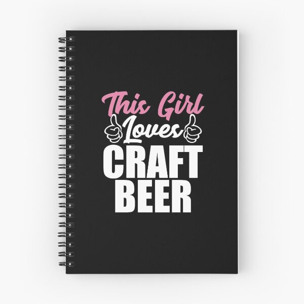 Item preview, This Girl Loves Craft Beer Hoppy IPA Gift Idea designed and sold by haselshirt.