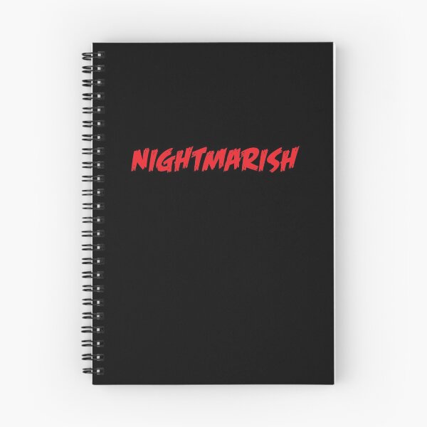 Item preview, NIGHTMARISH in red designed and sold by jazzydevil.