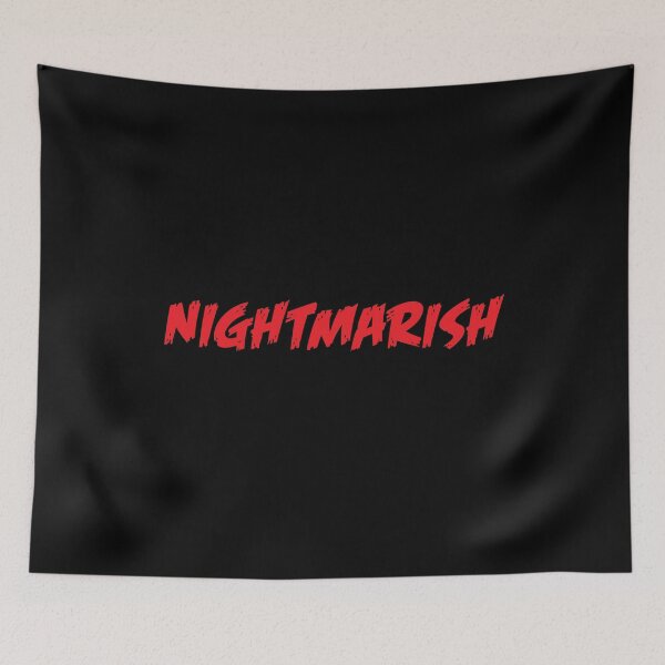 Item preview, NIGHTMARISH in red designed and sold by jazzydevil.
