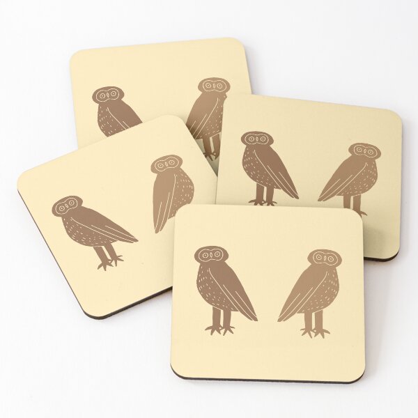 Item preview, pair of hooters (owls) designed and sold by thetypographer.