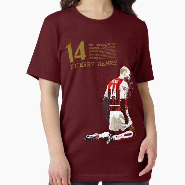 Item preview, Thierry henry / new on dark red designed and sold by designwowow.