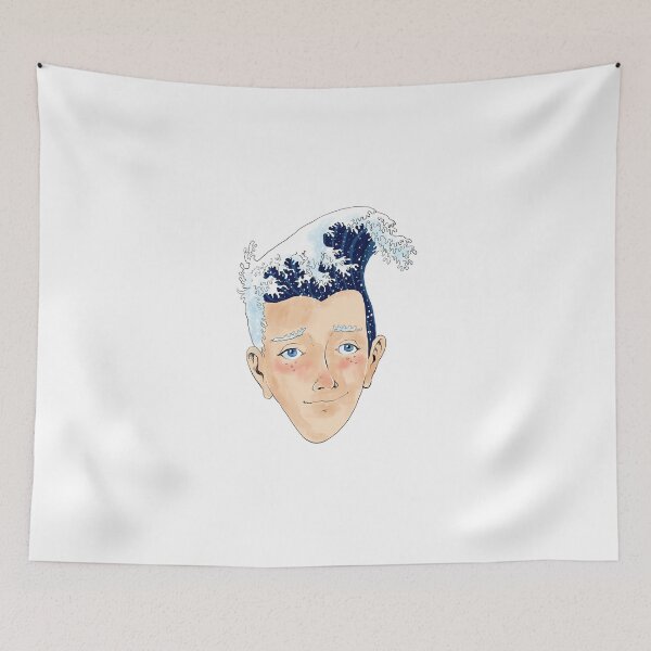 Item preview, The Great Wave off Kanagawa Man designed and sold by autlu.
