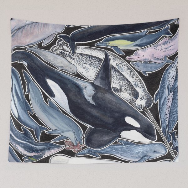 Item preview, Dolphins, orcas, belugas, narwhals, and cie designed and sold by chloeyzoard.