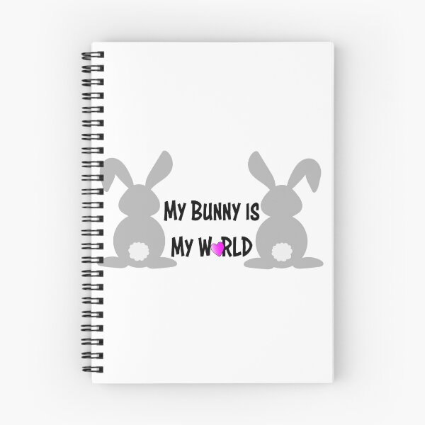 Item preview, My Bunny Rabbit is My World designed and sold by CarnageC.