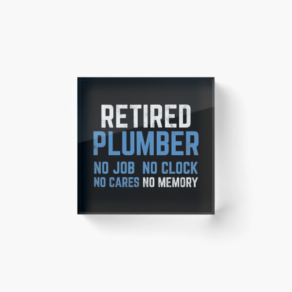 Item preview, Retired Plumber Retirement Gift Idea designed and sold by haselshirt.