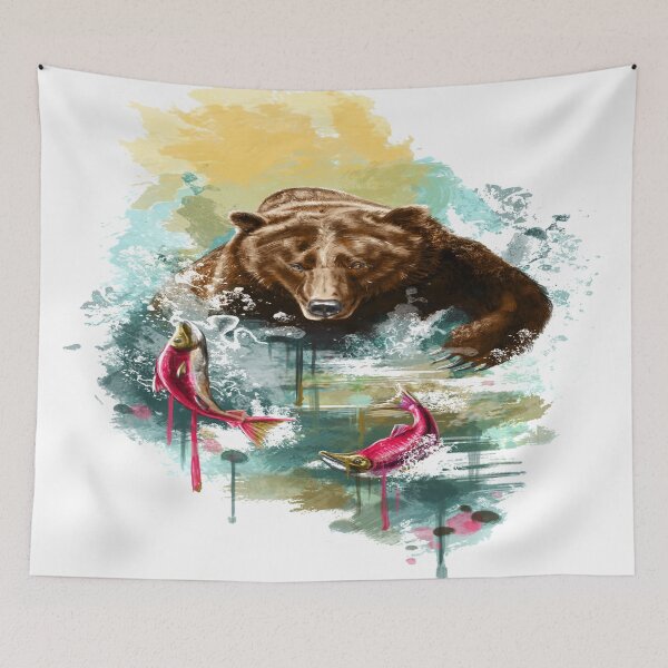 Item preview, Wild Bear designed and sold by Ochic.