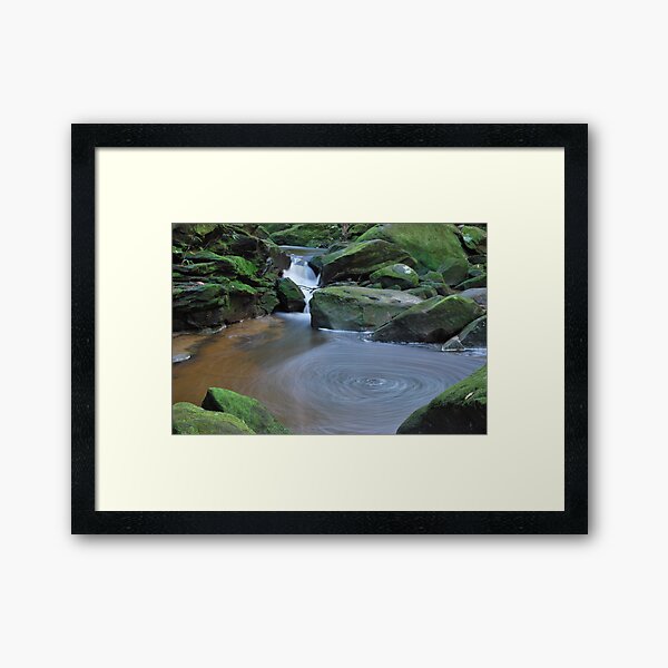 somersby spiral..4-8-2010 Framed Art Print
