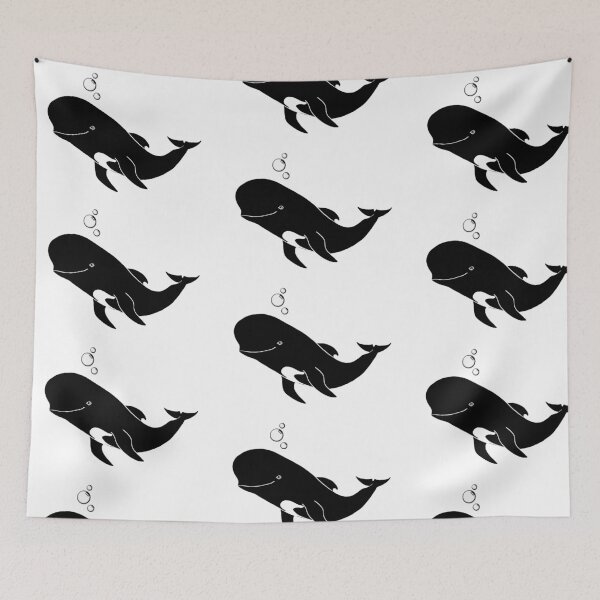 Item preview, Short-finned Pilot whale & Bubbles designed and sold by chloeyzoard.