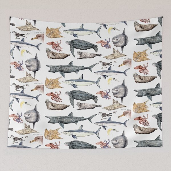 Item preview, Marine wildlife designed and sold by chloeyzoard.