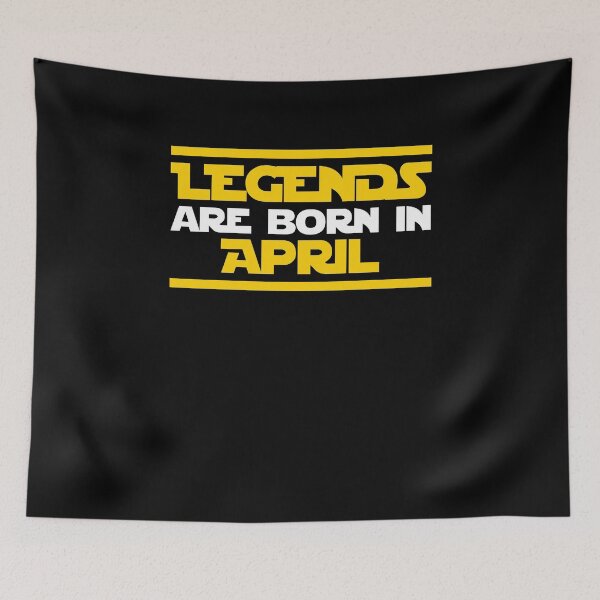 Item preview, Legends Are Born In April Legendary Birthday Gift designed and sold by haselshirt.