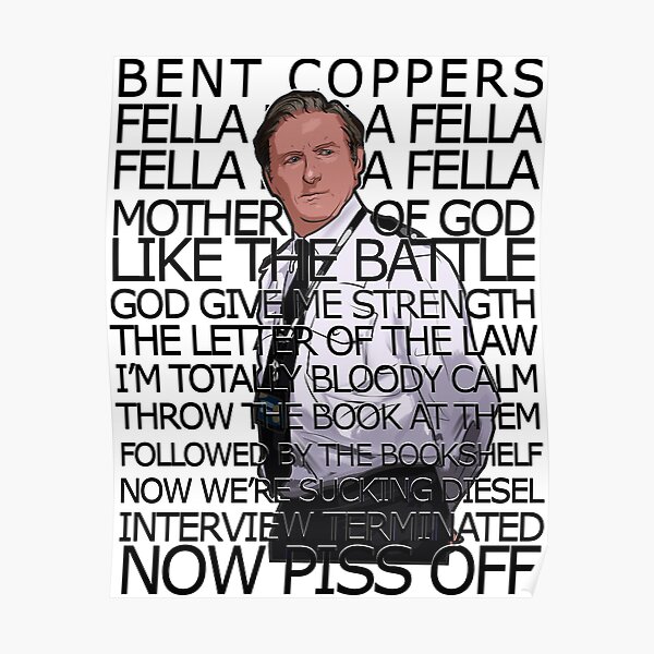 Ted Hastings Poster