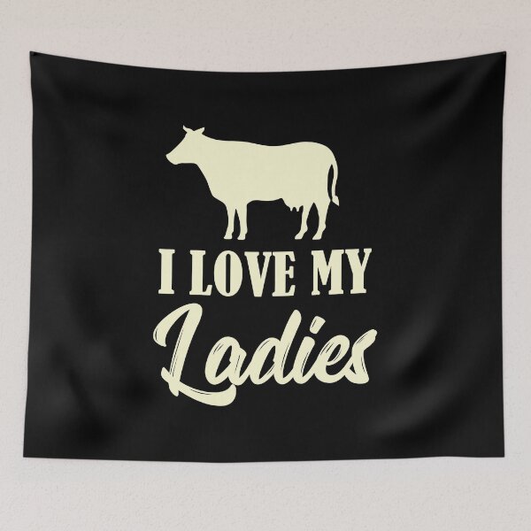 Item preview, Cow Lover I Love My Ladies Birthday Gift Idea designed and sold by haselshirt.