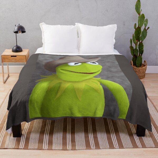 Item preview, Cowboy Hat Kermit Portrait designed and sold by DILLIGAFM8.