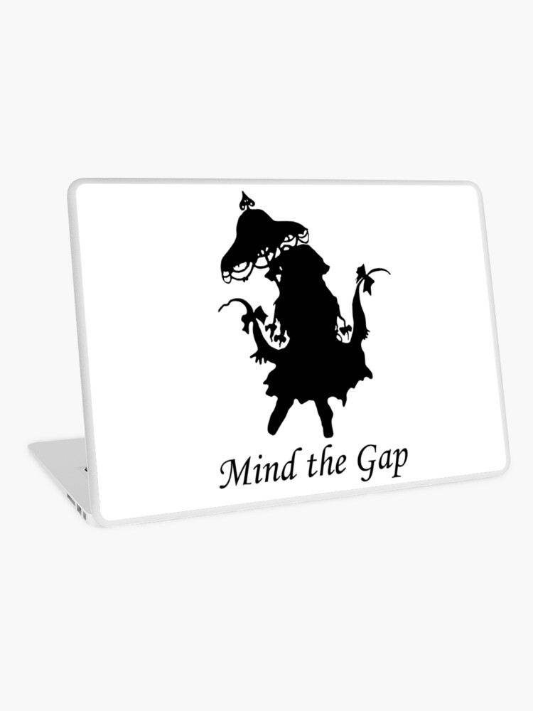 Yakumo Yukari Touhou Project Black Mind The Gap Laptop Skin By Sukima Redbubble