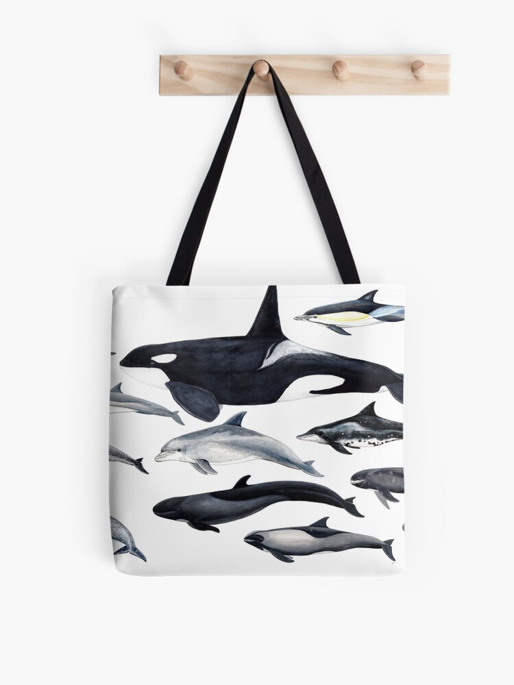 Pealra Dolphin Bag, Blue/White, One Size