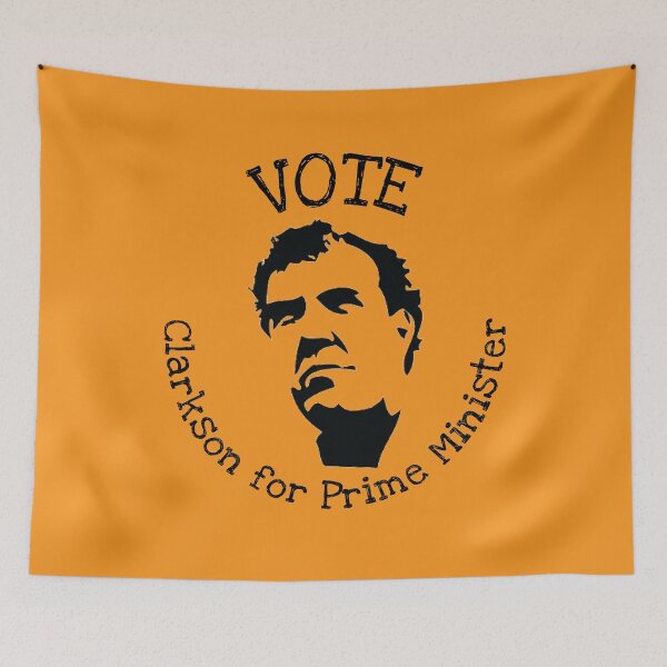 Item preview, Clarkson Prime Minister t shirt - Jeremy Clarkson British Prime Minister t shirt - Jeramy Clarkson Vote t shirt - Vote Clarkson designed and sold by happygiftideas.