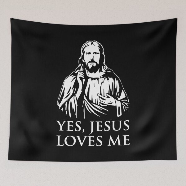 Item preview, Jesus Design Yes Jesus Loves Me Birthday Gift Idea designed and sold by haselshirt.