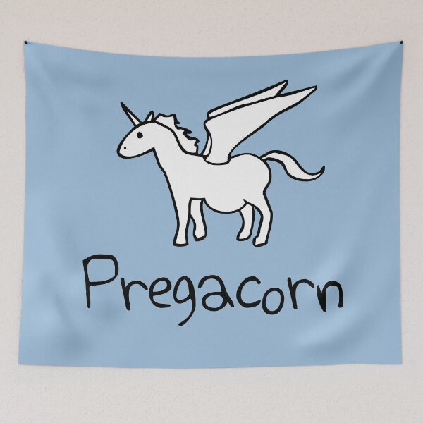 Item preview, Pregacorn (pregnant Pegacorn) designed and sold by jezkemp.