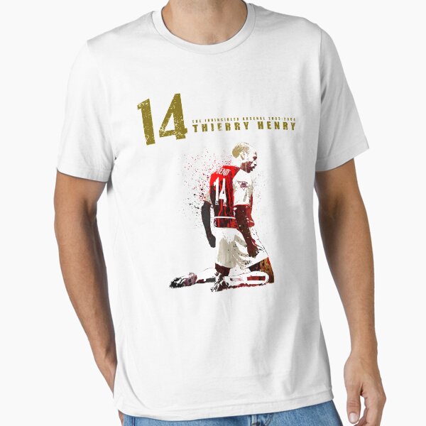 Item preview, Thierry henry / 14 / on white designed and sold by designwowow.
