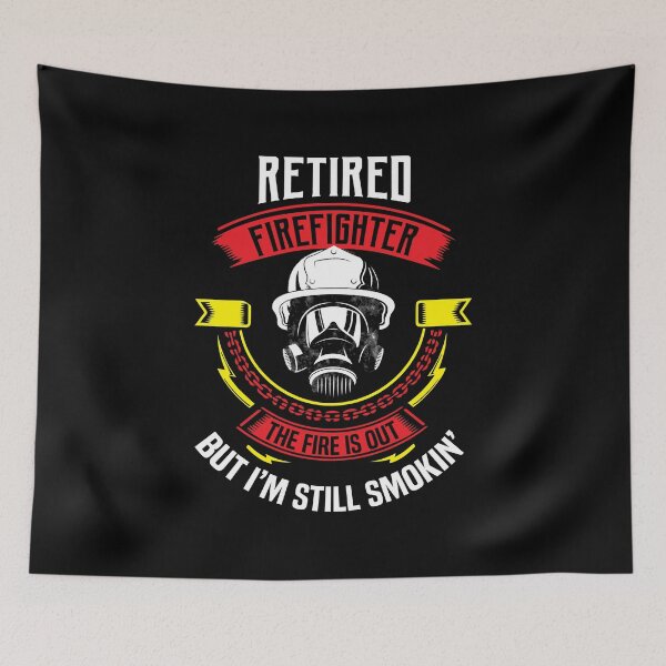 Item preview, Retirement Retired Fire Fighter Still Smokin' Retiree Gift designed and sold by haselshirt.