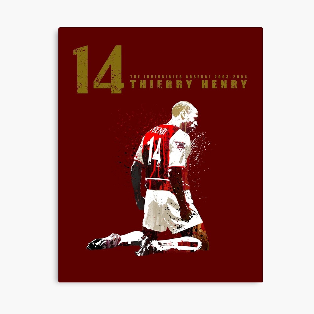 : Thierry Henry Poster by Silk Printing # Size about (52cm x  35cm, 21inch x 14inch) # Unique Gift # 1695AD: Posters & Prints