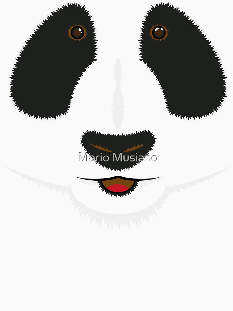 Panda face by paplop