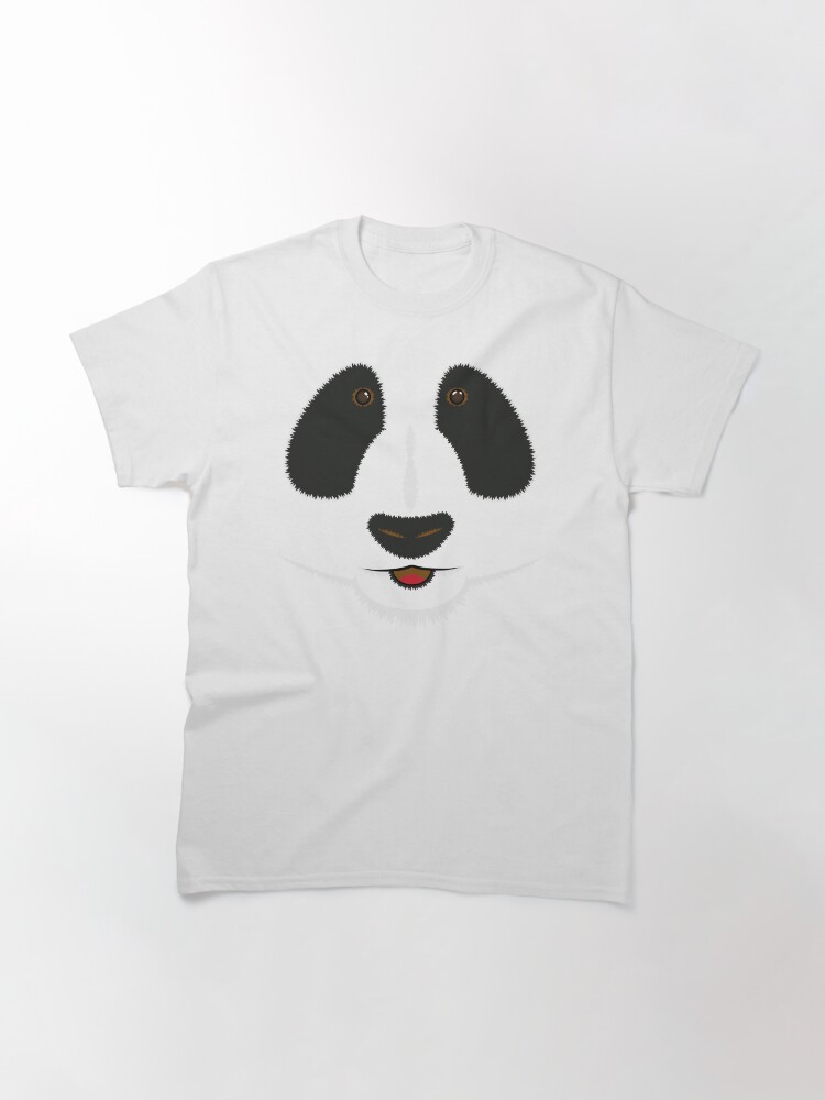 Alternate view of Panda face Classic T-Shirt