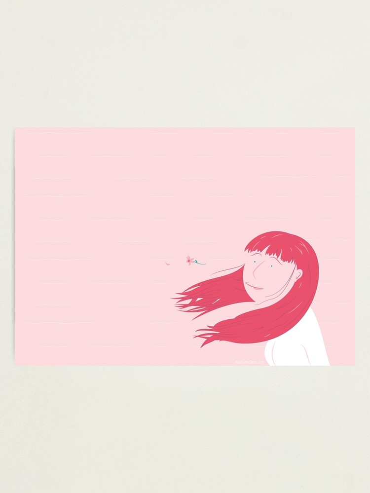 Alternate view of Lady flower Photographic Print