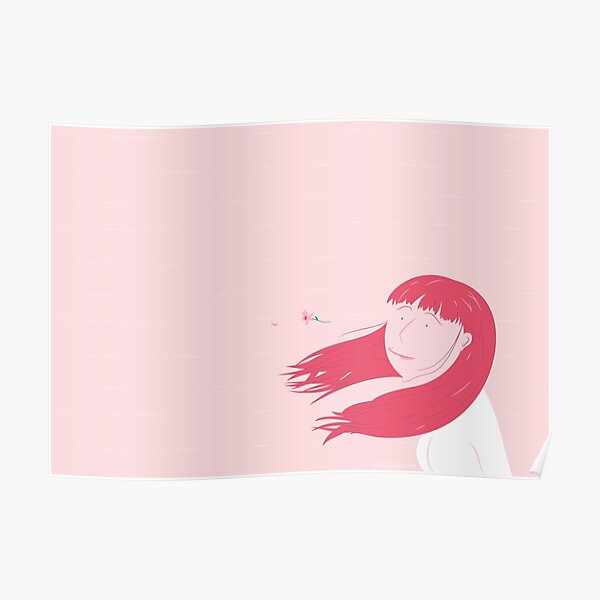 Lady flower Poster