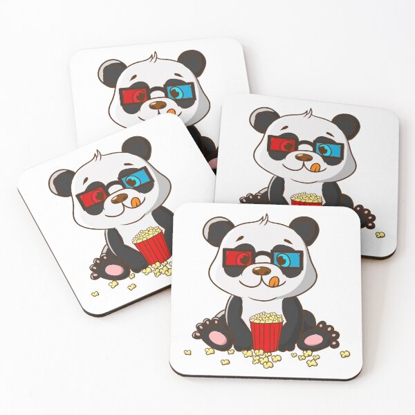 Item preview, Panda Bear 3D Glasses Movie Buff designed and sold by Maria Garcia.