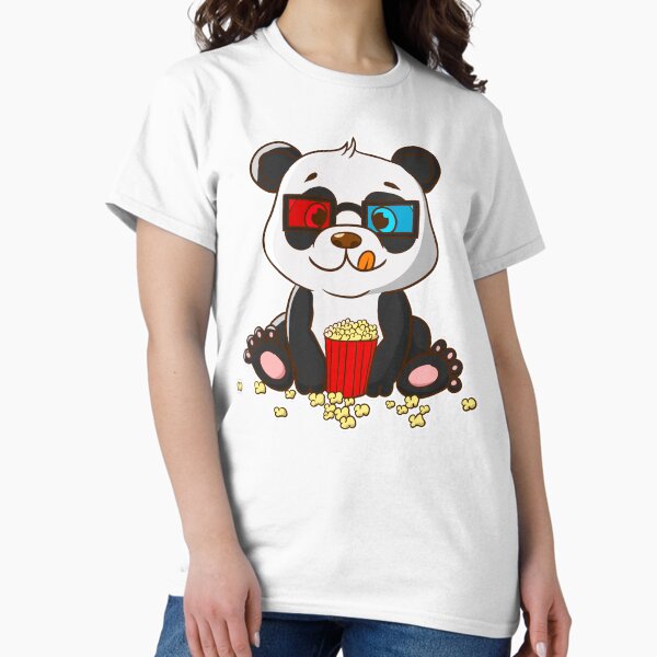 Item preview, Panda Bear 3D Glasses Movie Buff designed and sold by Maria Garcia.