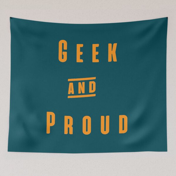 Item preview, Geek And Proud Vintage Style - Geeks and Nerds Apparel Gift Ideas designed and sold by Film Theory.
