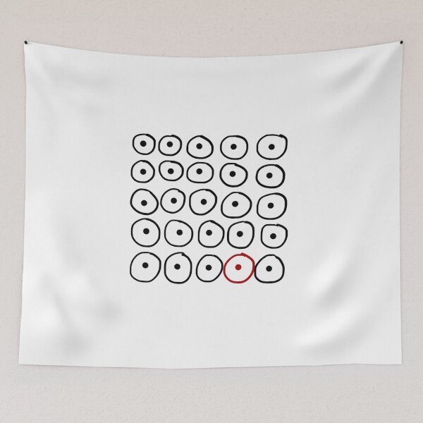 Item preview, Minimalistic Circles Pattern designed and sold by elizablock.