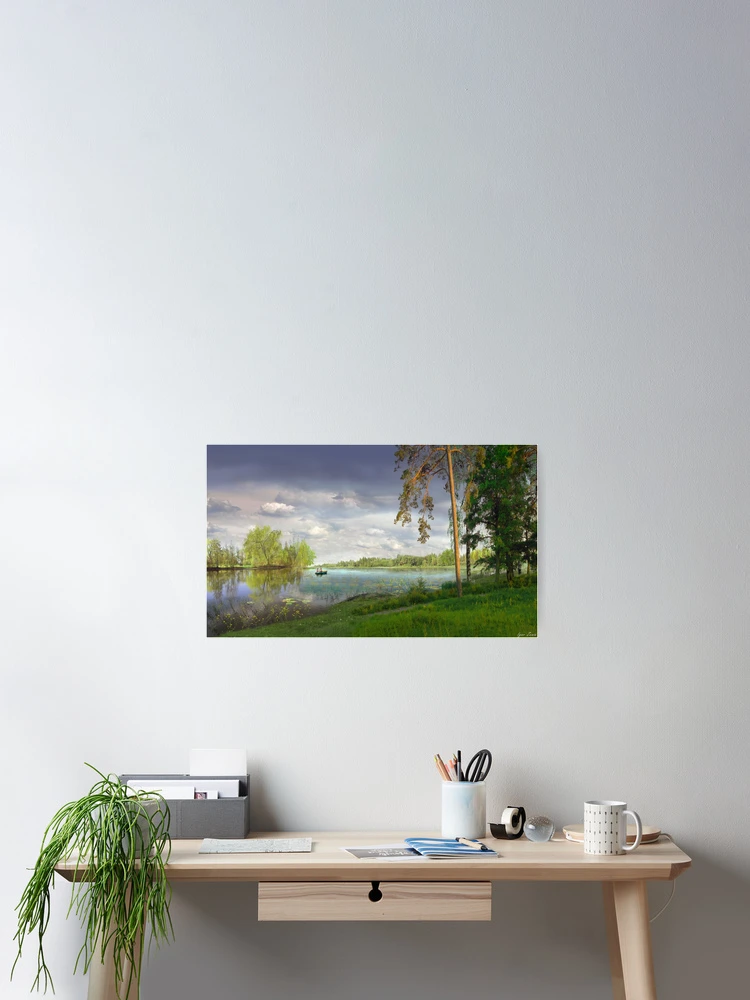 Thumbnail 2 of 3, Poster, Weekend Rowing designed and sold by Igor Zenin Art.