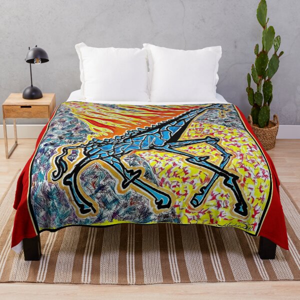 Item preview, GIRAFFE : Vintage Burning Abstract Print designed and sold by posterbobs.