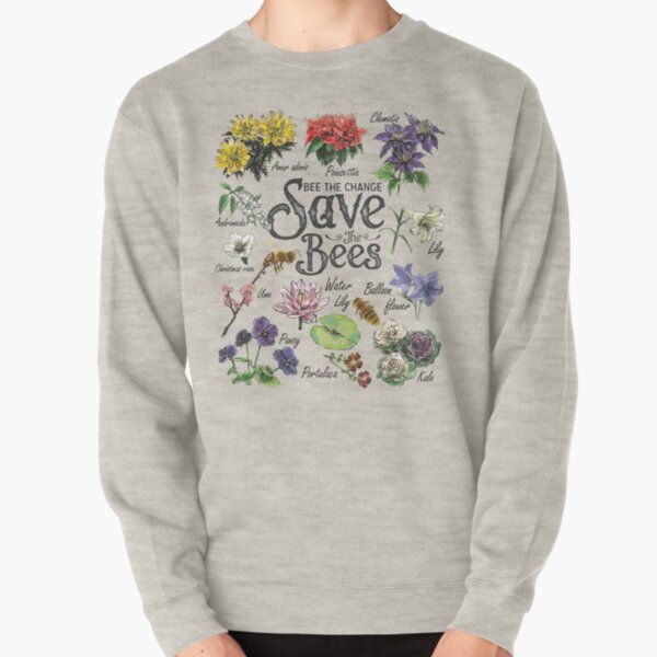 Bee the Change Hoodie Honeybee Conservation Sweatshirt 