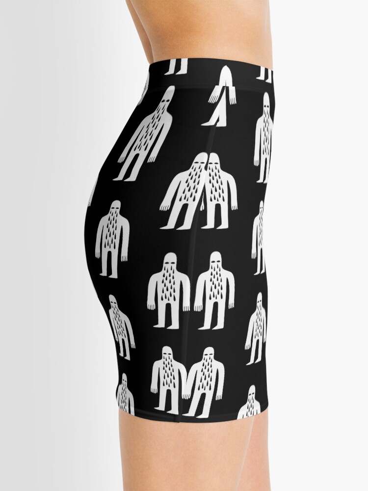 Alternate view of Crying Man Mini Skirt