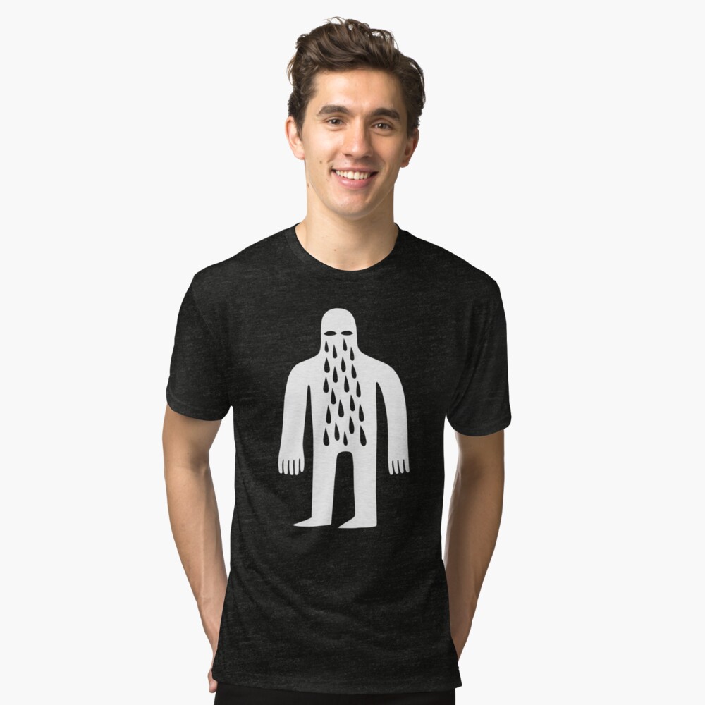 Crying Man Tri-blend T-Shirt