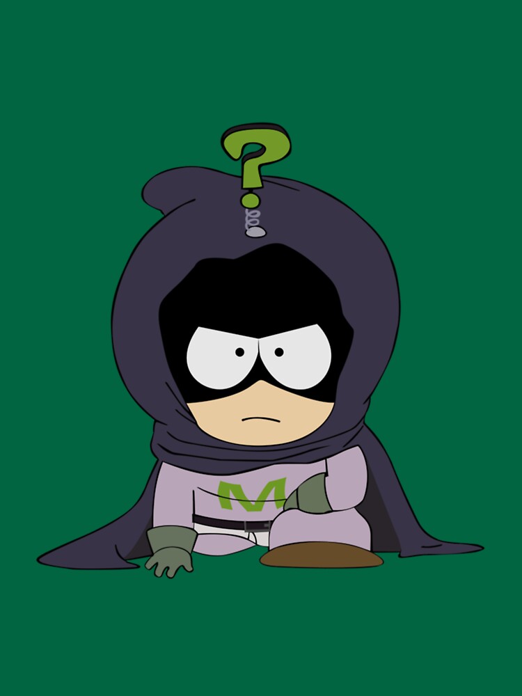 Aperçu 7 sur 7. T-shirt essentiel avec l'œuvre [HD] South Park - Mysterion créée et vendue par KlistStudio.