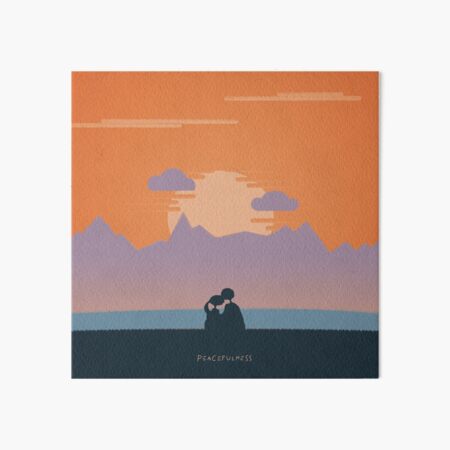 Peacefulness Art Board Print