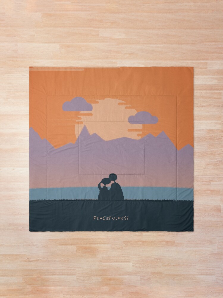 Alternate view of Peacefulness Comforter