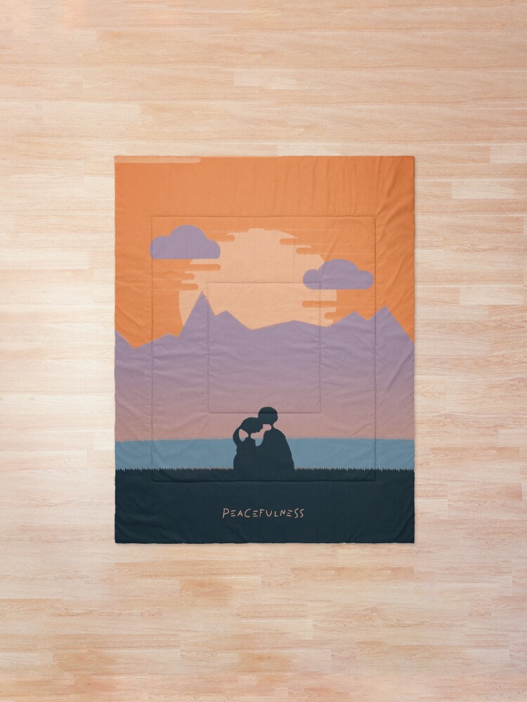 Alternate view of Peacefulness Comforter